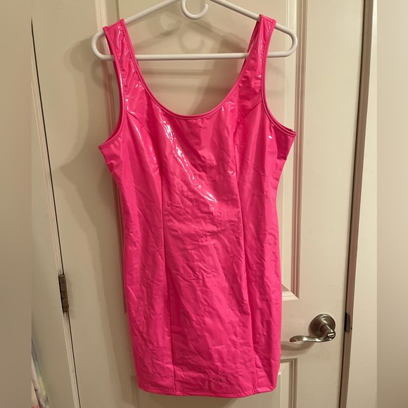 HDE Dresses & Skirts - HDE Woman’s latex mini dress